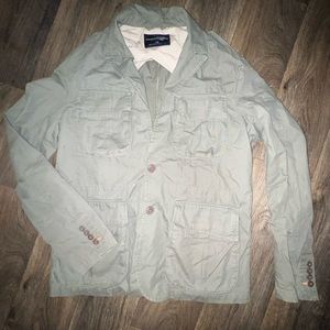 American eagle button up jacket 🦅